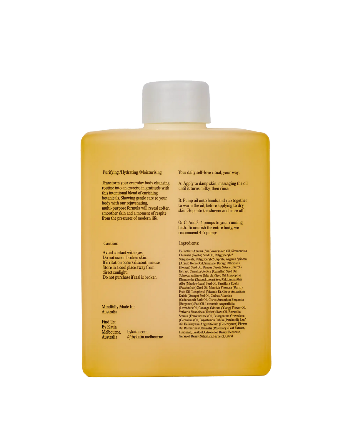 Body Cleansing Oil